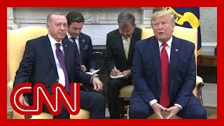 Trump praises Erdogan during White House visit