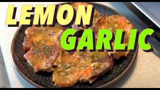 How to make Delicious LEMON Butter GARLIC  Pork Chops