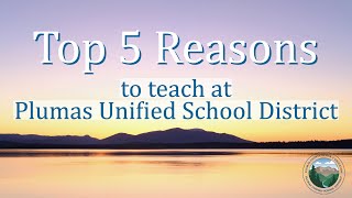 Top 5 Reasons to teach at PUSD