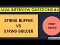 String Buffer Vs String Builder / Java Interview questions