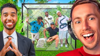 MINIMINTER REACTS TO LAST TO LEAVE THE BOX: JUNGLE EDITION