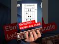 Ebmaj7#5 + lydian aug #scale #guitarlesson #guitareducation #guitar #guitarscales #guitarchords