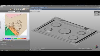 Molde de embuticion tablero de cocineta con Solidworks y Autoform