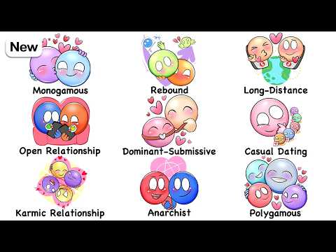 What are the 7 types of relationships?