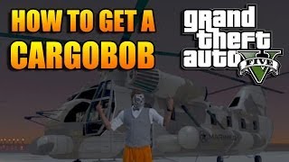 GTA V Online - How To Buy Cargobob and Rhino Tank Before Level 70