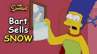 What Happens When Bart Sell White Powder? | The Simpsons Recap