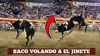 ‼️IMPRESIONANTE‼️ 😱 SACO VOLANDO A EL JINETE ESTE TORO | EN EL GRULLO JALISCO 2025