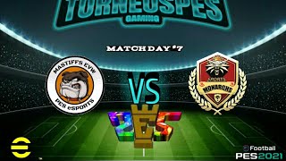 Pes 2021 | TorneosPes League Mastiffs EVW vs Monarchs eSports | Ps5 Gameplay