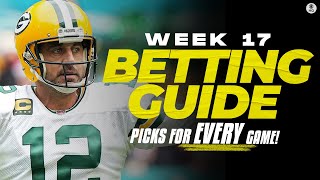 NFL Week 17 Betting Guide: EXPERT Picks for EVERY Game | CBS Sports HQ