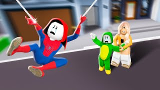 SPIDERMAN JJ NO WAY HOME | Maizen Roblox | ROBLOX Brookhaven 🏡RP - FUNNY MOMENTS