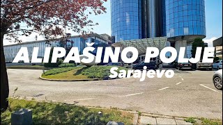 Ljetna šetnja kroz Alipašino polje, Sarajevo - Summer walk through Alipasino polje, Sarajevo (4K)