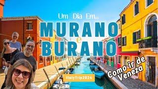 Murano e Burano - Como ir de Veneza - onde comer em Murano - Livraria Acqua Alta