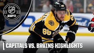 Washington Capitals vs. Boston Bruins | Full Game Highlights