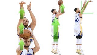 Stephen Curry Shooting Form Straight Force Theory Secret Analytics