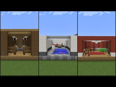 10 Minecraft Recreation Room Designs! 10 Minecraft Recreation Room Designs!