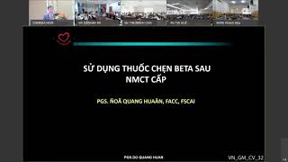 SỬ DỤNG THUỐC CHẸN BETA SAU NMCT CẤP | PGS. ĐỖ QUANG HUÂN