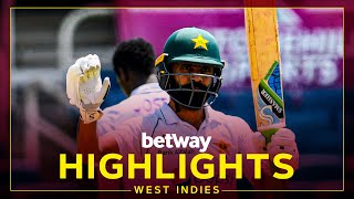 Highlights | West Indies v Pakistan | 2nd Test Day 1 | Betway Test Series presented by Osaka