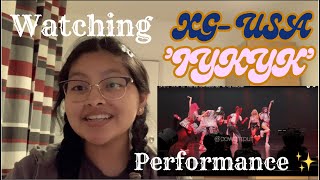 Reaction to XG -USA fancams Peformance : ' IYKYK '