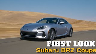 FIRST LOOK - 2022 Subaru BRZ Coupe