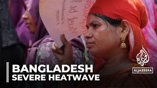 Bangladesh heatwave: Dhaka swelters under 40°C temperatures