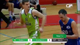 Andrej Štimac 2016/17 Mid season Highlights  || Croatia - A1 League