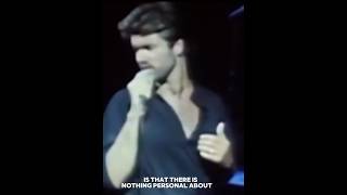 George Michael Calling You rehearsal