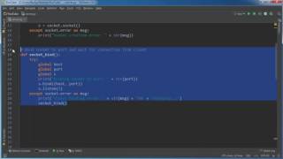 Python Reverse Shell Tutorial 2 Binding the Socket and Listening for Connections