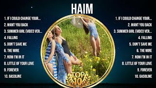 HAIM The Best Music Of All Time ▶️ Full Album ▶️ Top 10 Hits Collection