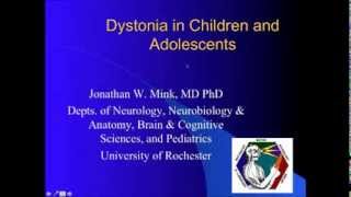 Dystonia in Children & Adolescents Webinar