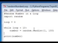Using While Loops in Python 3