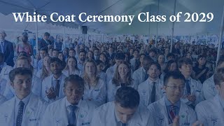 White Coat Ceremony Class of 2029 - Yale School of Medicine