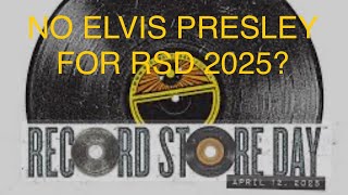 No Love For ELVIS PRESLEY On RECORD STORE DAY RSD 2025??  Bob Foley Book orders. The King’s Court.