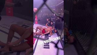 Lee Willets wins via rear naked choke at GTFP 27! #mma #shorts #choke