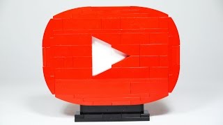 How to Build LEGO YouTube Play Button (100,000 subscribers!)
