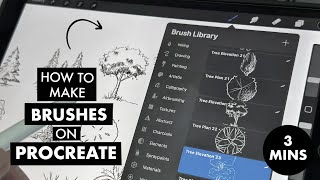 Create CUSTOM BRUSHES On PROCREATE For Architectural Projects ( + FREE downloadable brushes)