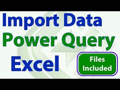 Import Series - Power Query in Excel Import Series - Power Query in Excel