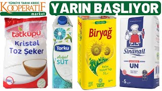 TARIM KREDİ'DE YARIN || 12 ŞUBAT 2025 KATALOĞU || YAĞ ŞEKER YUMURTA FİYATLARI