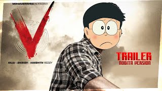 V - Official Trailer nobita version | Nani, Sudheer Babu, Aditi Rao Hydari, Nivetha Thomas