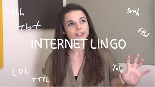 Weekly English Words with Alisha - Internet Lingo