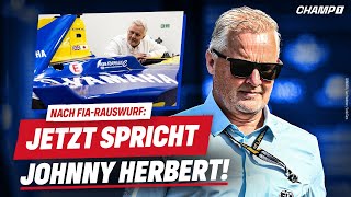 Er verlor zwei Jobs in zwei Jahren: Jetzt spricht Johnny Herbert / Kuriosität bei Hamilton-Crash