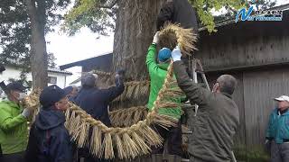 境港・日御﨑神社で龍巻き神事　農作物収穫に感謝　日本海新聞