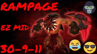 Bloodseeker Rampage - Dota 2 - Patch 7.24