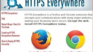 Encrypt the web: Install HTTPS Everywhere today