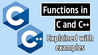 Function in C/C++ | Declaration/Prototype | Explained With Examples | Coding 57