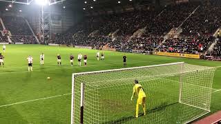 Craig Gordon saves a Lewis Ferguson penalty. It just wasnt our night 🙁 Hearts 2-0 Aberdeen 02/03/22
