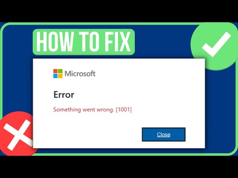 [FIXED] MICROSOFT OUTLOOK ERROR 1001 WINDOWS (2024) Fix Outlook Something Went Wrong 1001