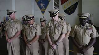 2018 USS Ronald Reagan CPO Pinning Ceremony