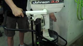 1994 3 HP Johnson Outboard Motor For sale