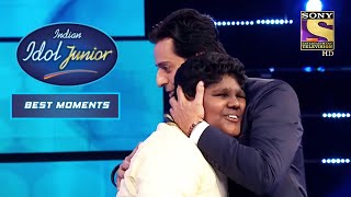 "Alvida" पर Vaishnav की आवाज़ सुनकर Salim ने लगा लिया उनको गले | Indian Idol Junior | Best Moments
