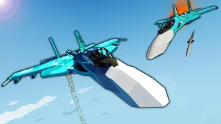 EPIC Dogfight with Two AWESOME Fighter Jets! - Stormworks Multiplayer Survival